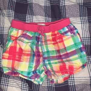 girls rainbow shorts